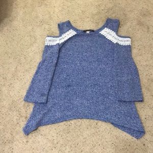Barely worn, dark blue top